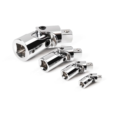 Tekton 1/4, 3/8, 1/2, 3/4 Inch Drive Universal Joint Set (4-Piece) SHA99006